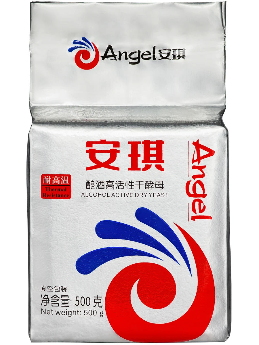 Дрожжи Термотолерантные (красный квадрат) для самогона Ангел &quotAngel&quot 500гр | Дом и