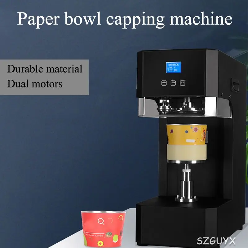 

Коммерческая Машина Для Запечатывания Банок, полностью автоматическая машина для Запечатывания Банок, упаковочная машина для упаковки жар...
