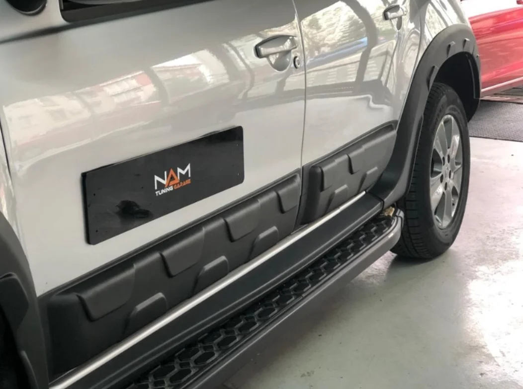 Набор накладок и молдингов из АБС-пластика для Renault Dacia Duster 2010-2022 12 шт. - купить по