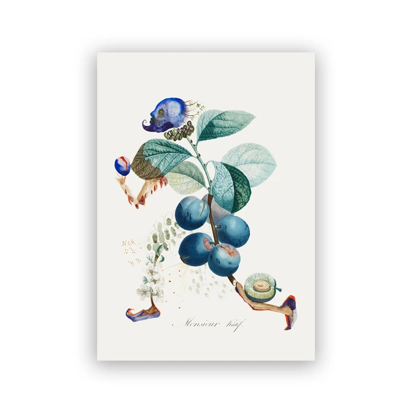 

Картины из серии «Фрукты» Сальвадора Дали, холст, Wall's Tale