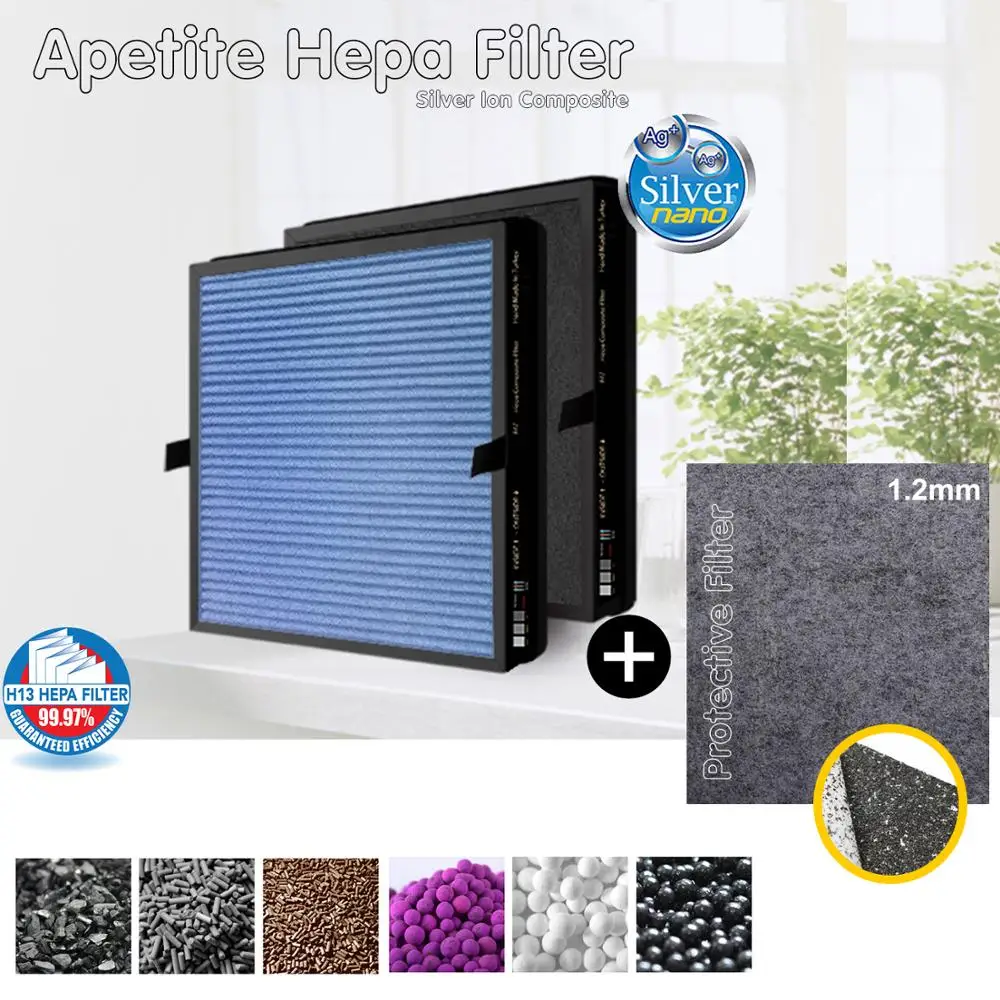 

Lexy Lake Air Cleaner filter adapted to KJ503A / F / 603A / S / 708 / AP50 / 60/678 filter element