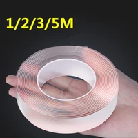 1235m double sided nano tape household products waterproof moisture proof bathroom kitchen storage toolswashed reused viscose