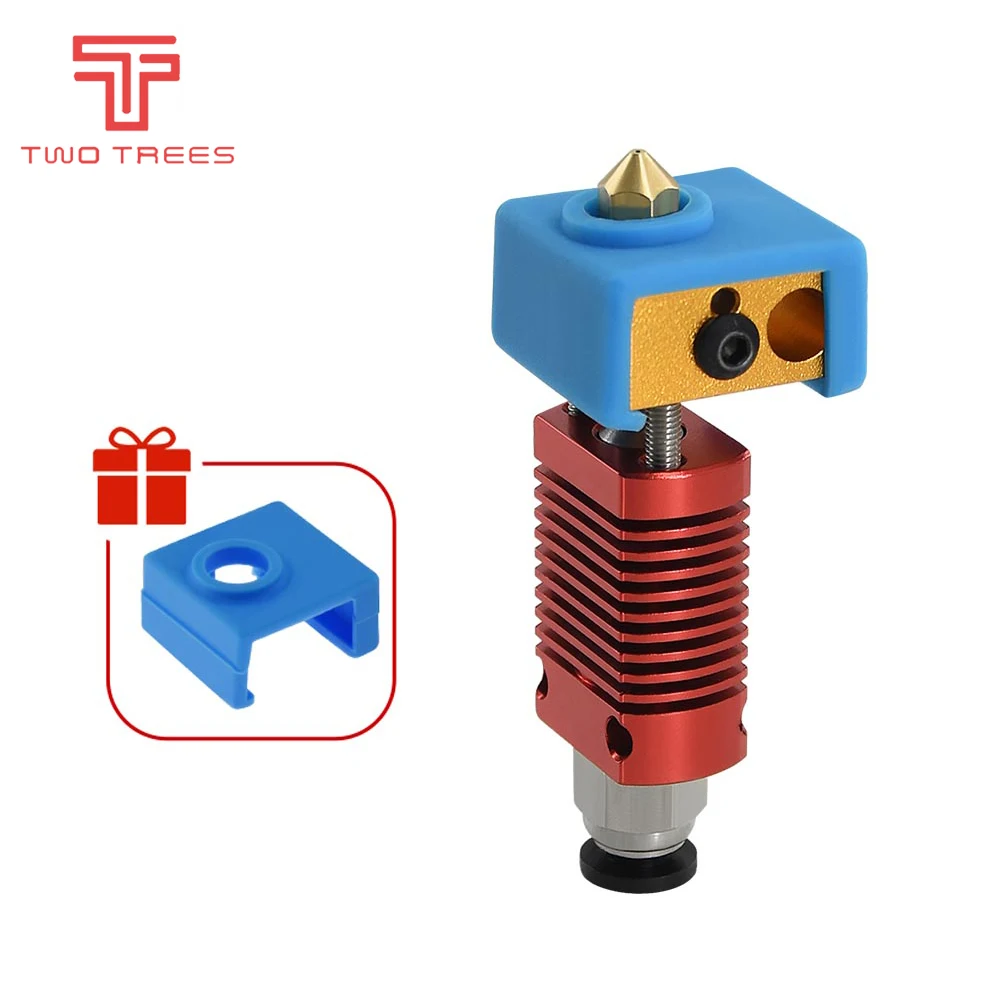 CR10 Hotend/CR10S J head MK8 экструдер 3D принтер запчасти для Ender 3/S радиатор алюминиевый блок