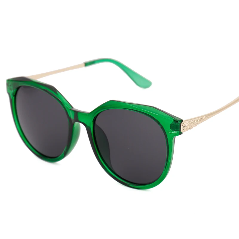 FC оптика винтажные негабаритные солнцезащитные очки кошачий глаз женские