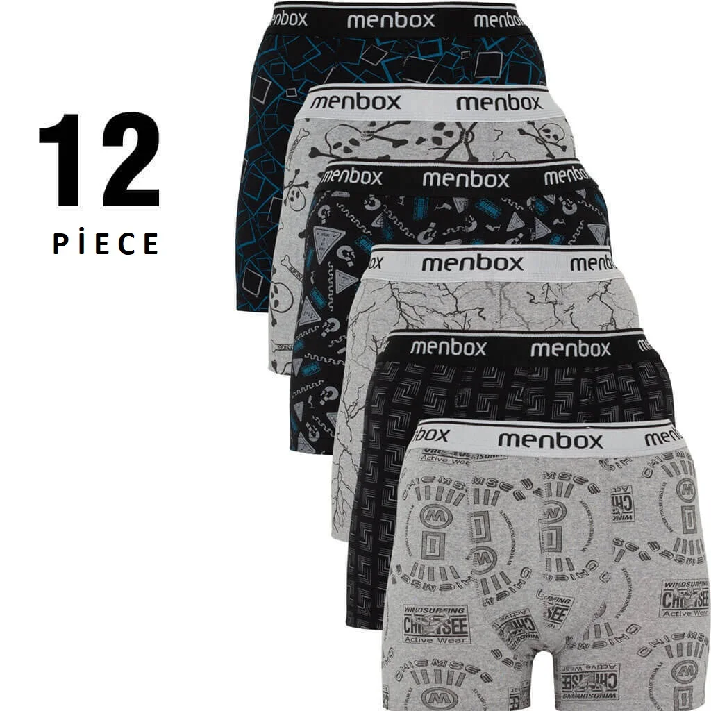 

Men Panties 12 Piece Comfortable lycra Boxer Men Boxer