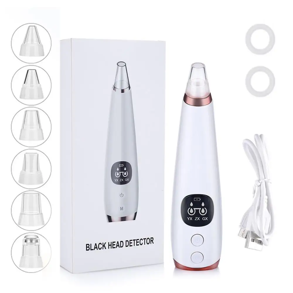 Пылесос для удаления угрей пор и черных точек экстрактор очищения лица прыщей