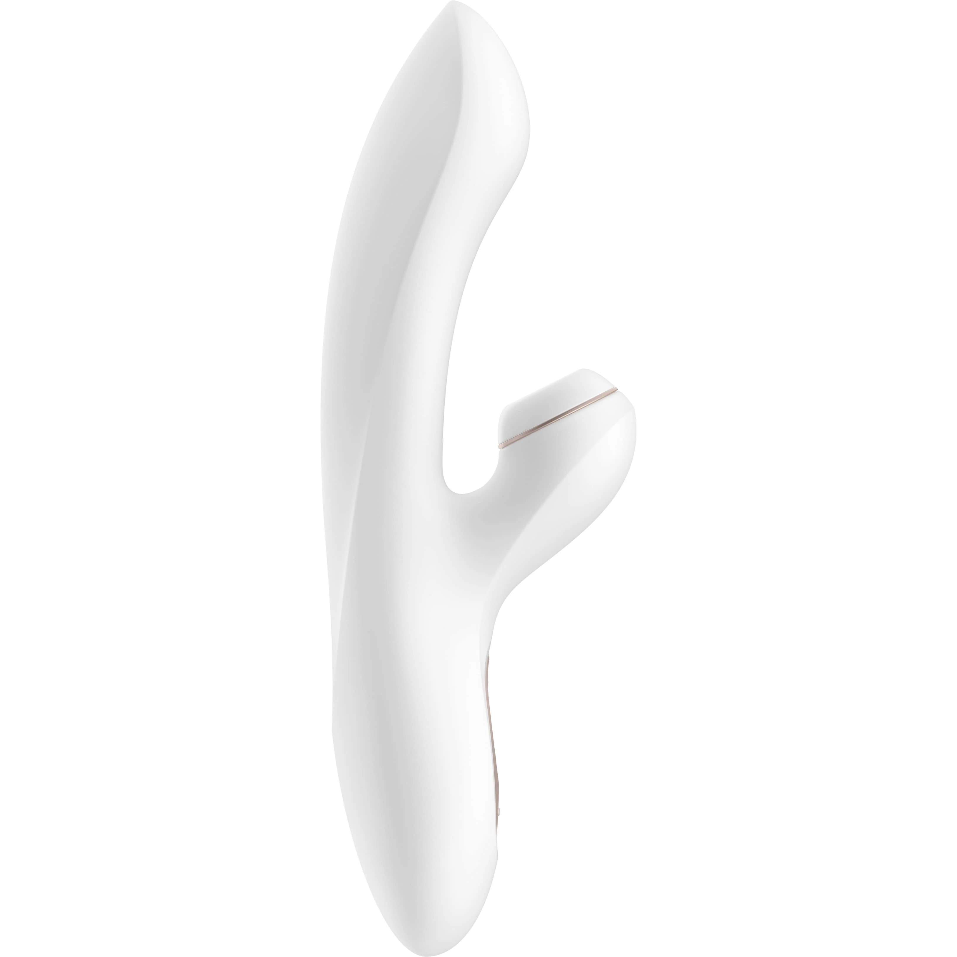 Satisfyer Вибромассажер из силикона с вакуумно-волновой клиторальной стимуляцией Pro