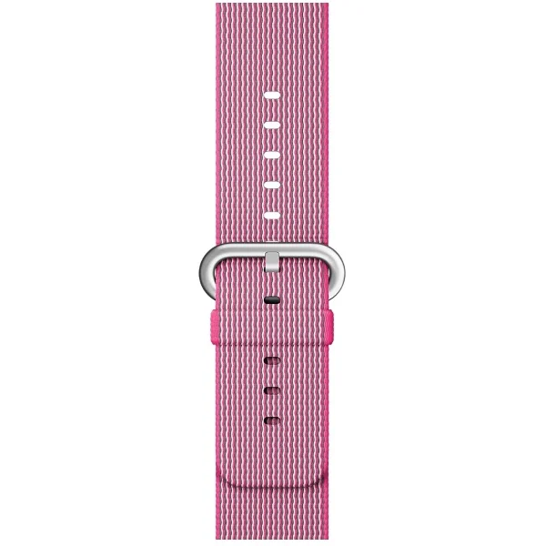 Ремешок для Apple watch 42mm Woven Nylon розовый|Ремешки часов| |