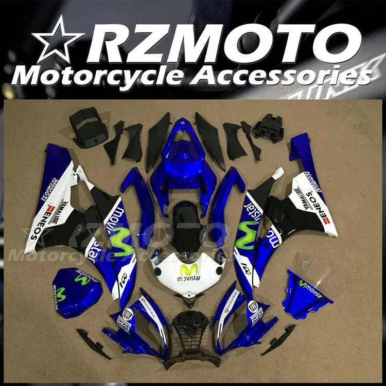 

Injection Mold New ABS Whole Fairings Kit Fit for YAMAHA YZF-R6 R6 06 07 2006 2007 Bodywork Set Movistar