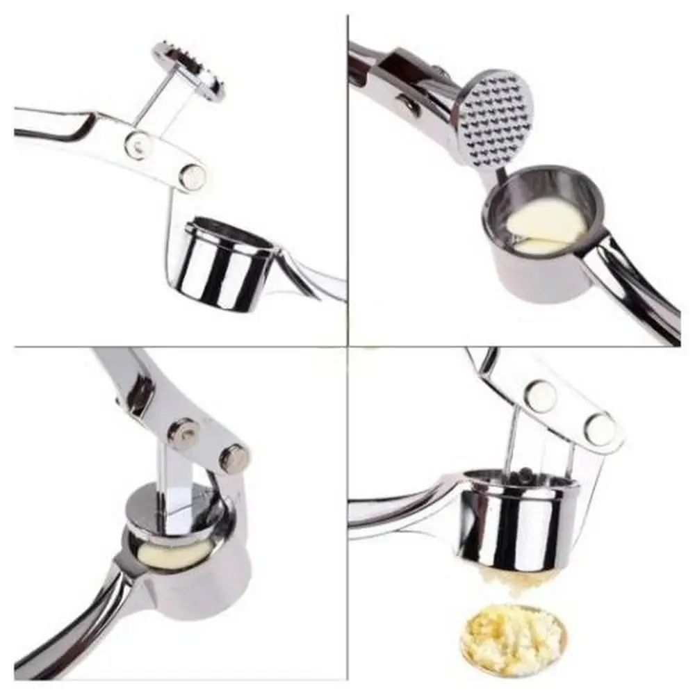 

Violetta Stainless Steel Garlic Crusher Practical Garlic Crusher 16 Cm Length Makes Your Work Easier In The Kitchen. Easy Used