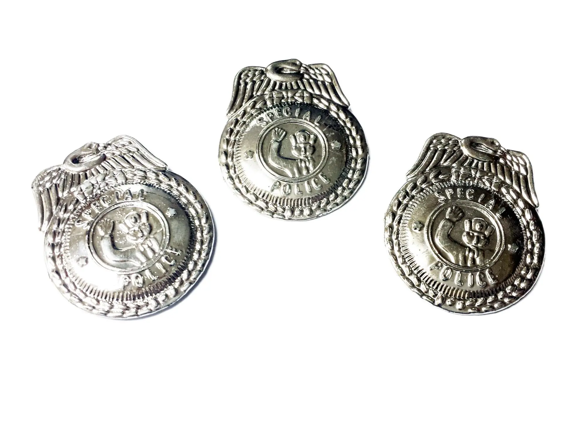 100 шт. пластиковые значки шериффы-полицейские детские сумки сувениры на день