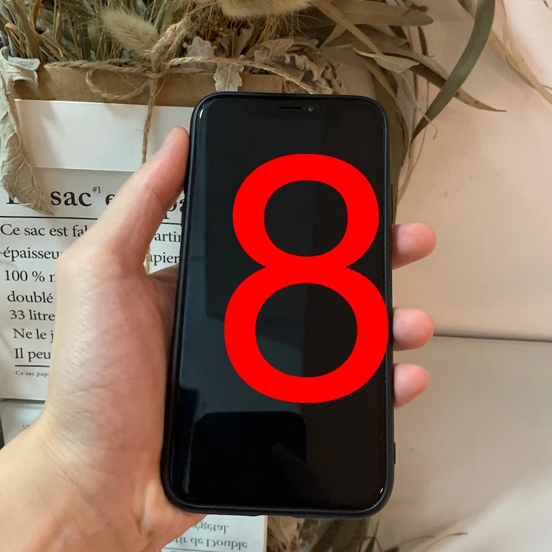 Роскошный брендовый дизайнерский чехол из поликарбоната для IPhone 11 Pro XS Max XR X 8 7 6 Plus, жесткая задняя крышка для IPhone11 NO1 - Цвет: 8