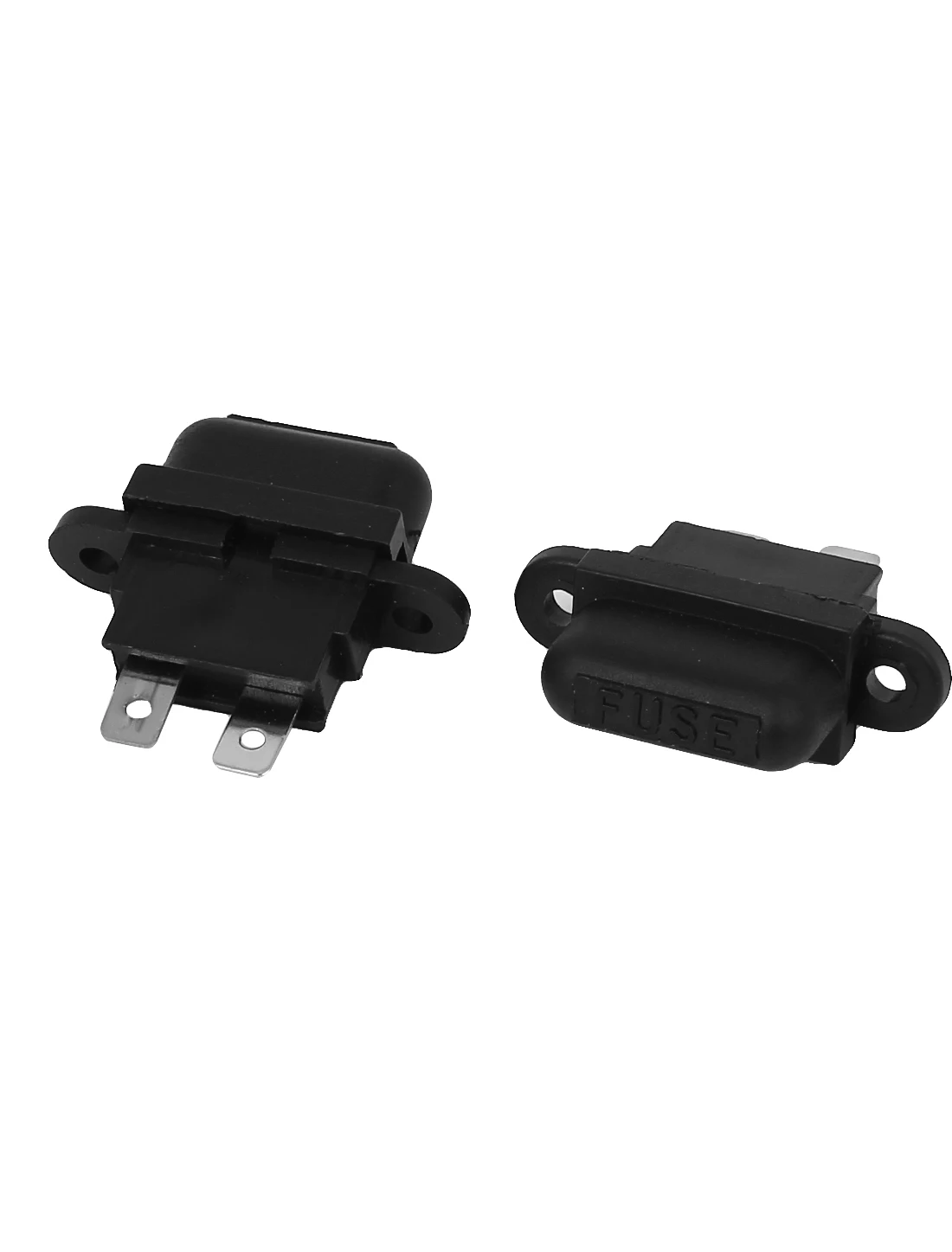 X Autohaux 40A 5Pcs Fuse Holder Car Auto Black Plastic Housing Shell Female ATO Universal For Accessories | Автомобили и