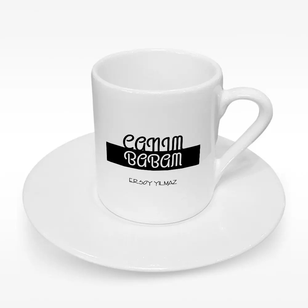 

Personalized Dear Dad Design Turkish coffee Cup-3