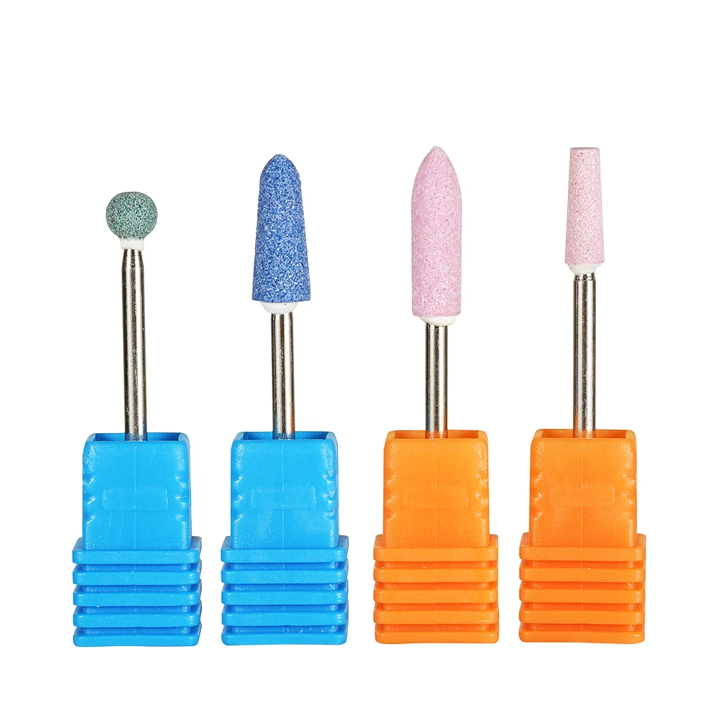6 шт./лот сверла из алмазной стали с УФ гелем для чистки щеток электрическая