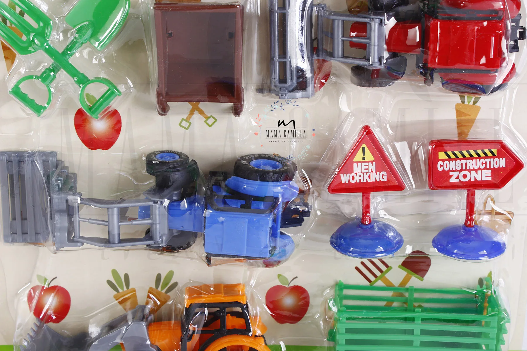 

Farm Tools 11 Parts Tractor Farm Educational Toy Sets