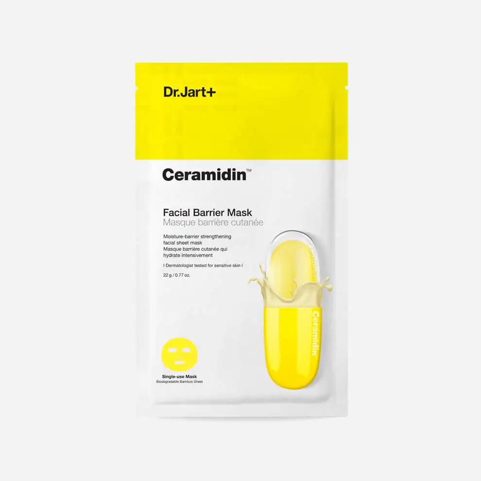 Восстанавливающая тканевая маска с керамидами Dr.Jart+ Ceramidin Facial Mask|Средства для