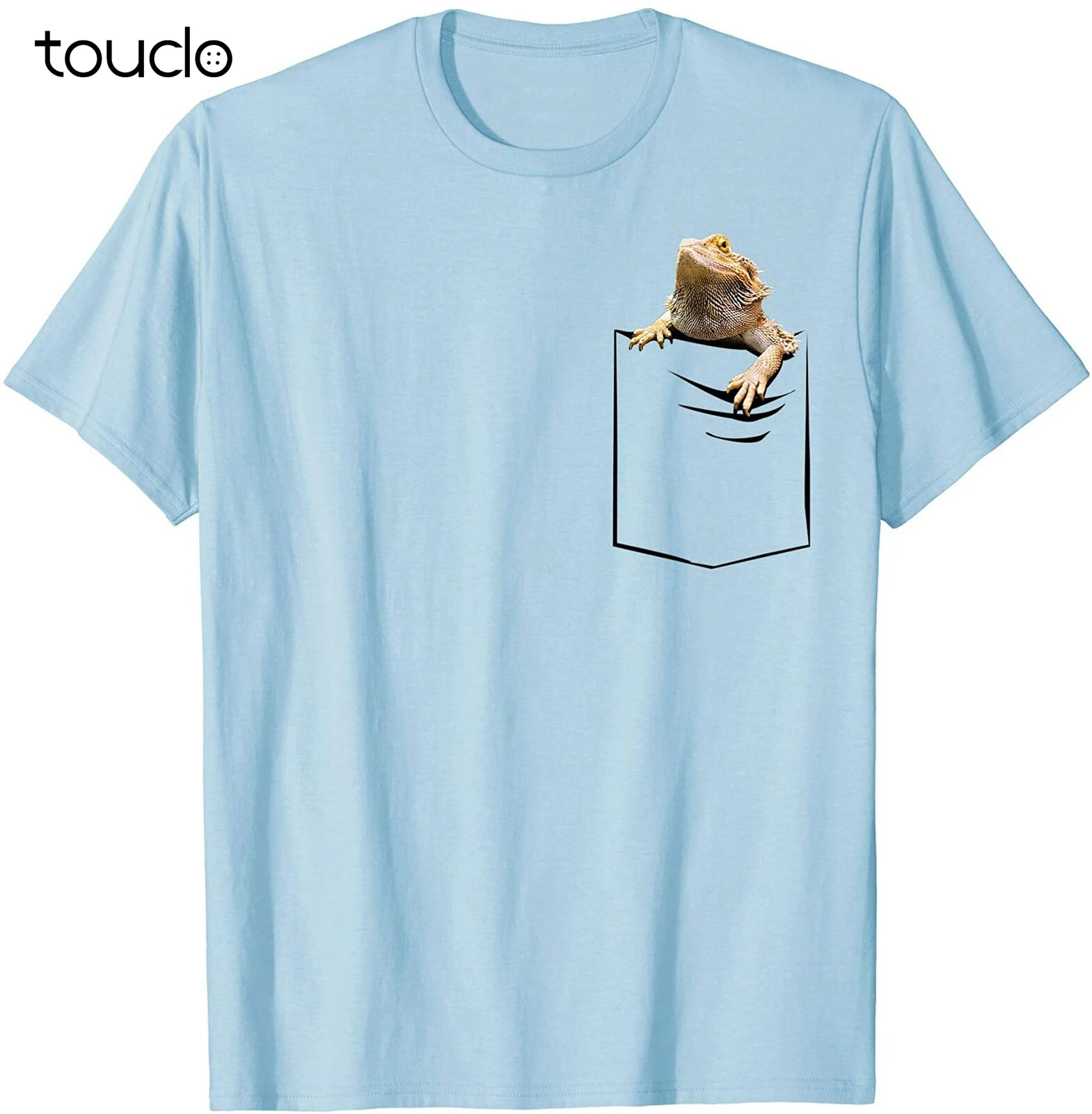 

Funny Bearded Dragon In The Pocket T-Shirt Funny Vintage Gift Men Women