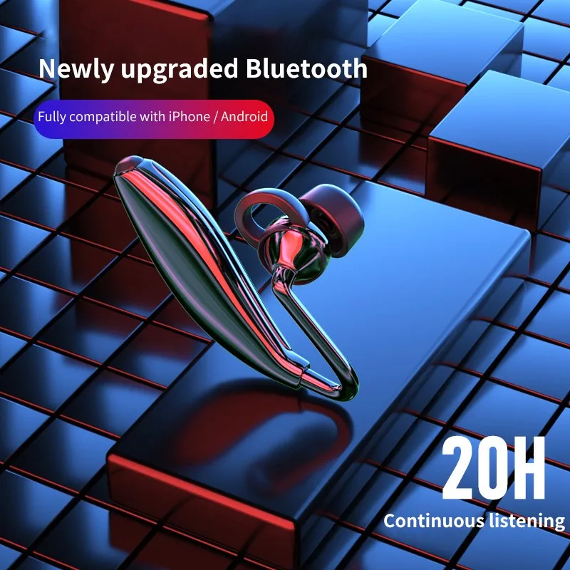 Беспроводные наушники гарнитура Bluetooth автомобильные беспроводные для телефона с