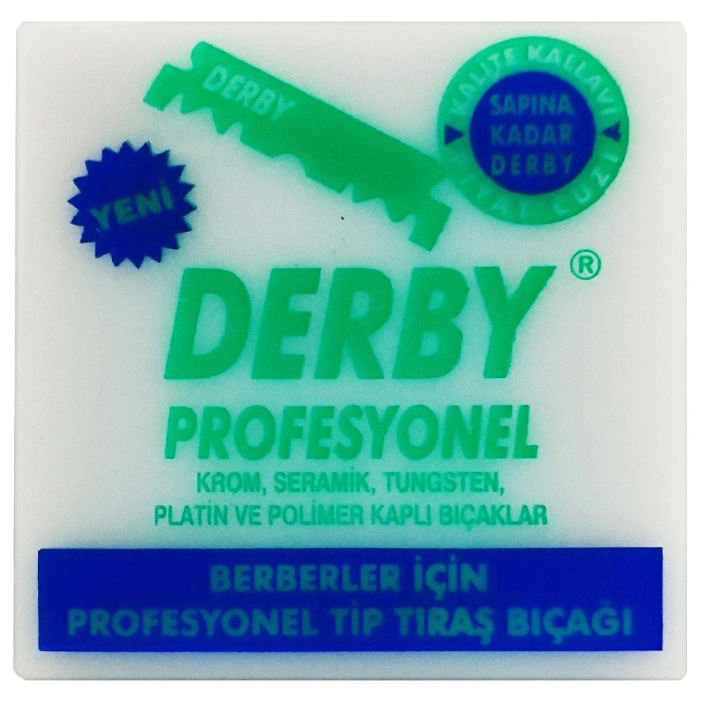 Бритвенные полулезвия Derby Extra Profesyonel 1 упаковка/100 лезвий | Красота и здоровье