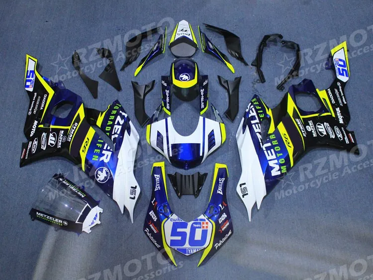

Новый комплект обтекателей для мотоцикла ABS Подходит для YAMAHA YZF- R6 2017 2018 2019 R6 17 18 19 кузов хороший
