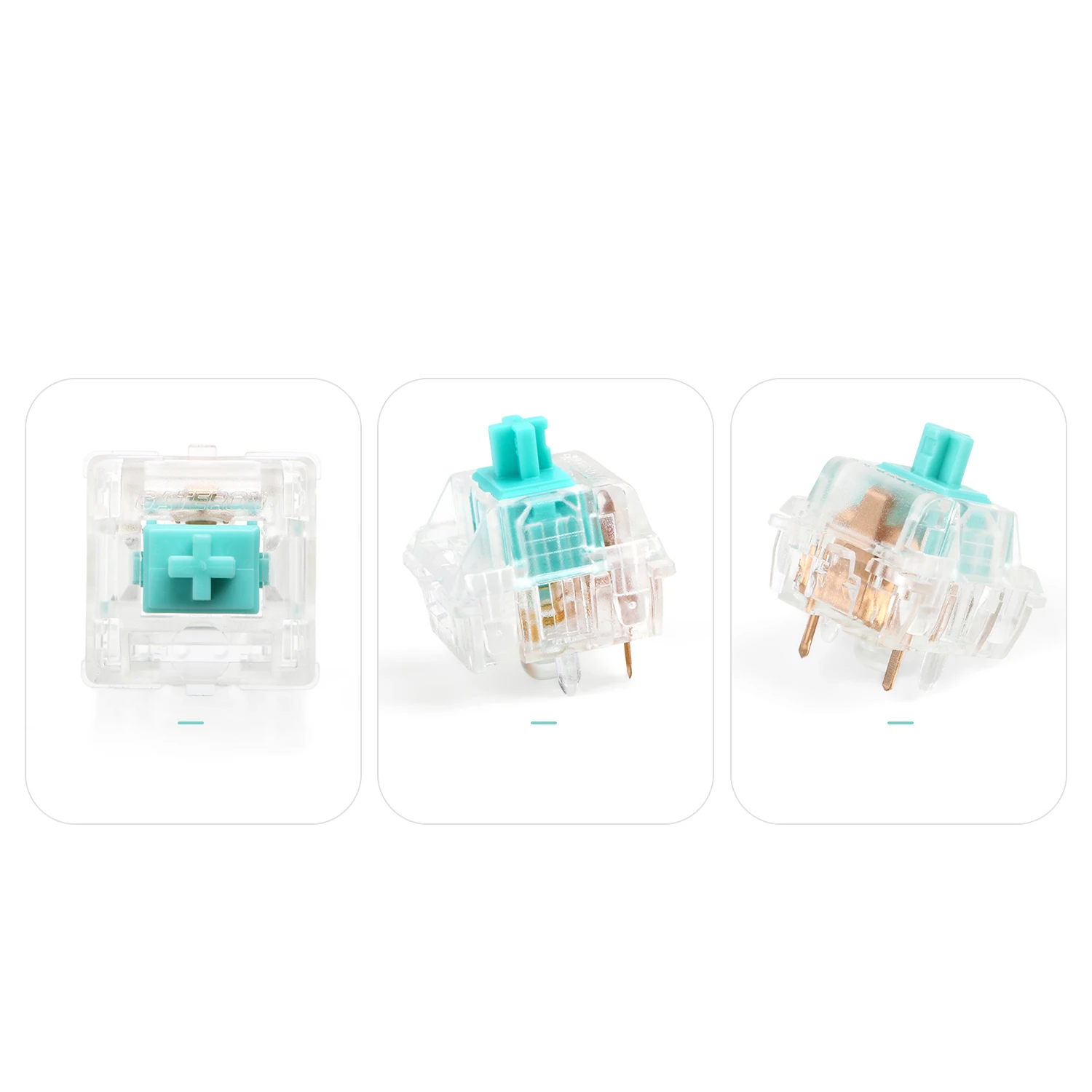 Линейный переключатель Zeal Tealios v2 Tiffany 67g механическая клавиатура