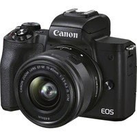new canon eos m50 mark ii mirrorless digital camera with 15 45mm lens black