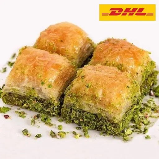 

AWESOME Yummy Baklava, turkish Baklava pistachio daily fresh pastry 1000 GRAM free shipping DHL FREE SHIPPING