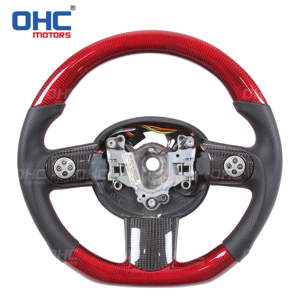 

Real Carbon Fiber steering wheel for Mini R50 R52 R53 R55 R56 R57 R58 JC-W