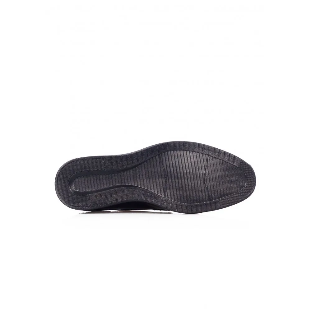 

Black Color Genuine Patent Leather New Season 2021 Comfortable Stylish Breathable Casual Walking Lace-Up Classic Man Shoes
