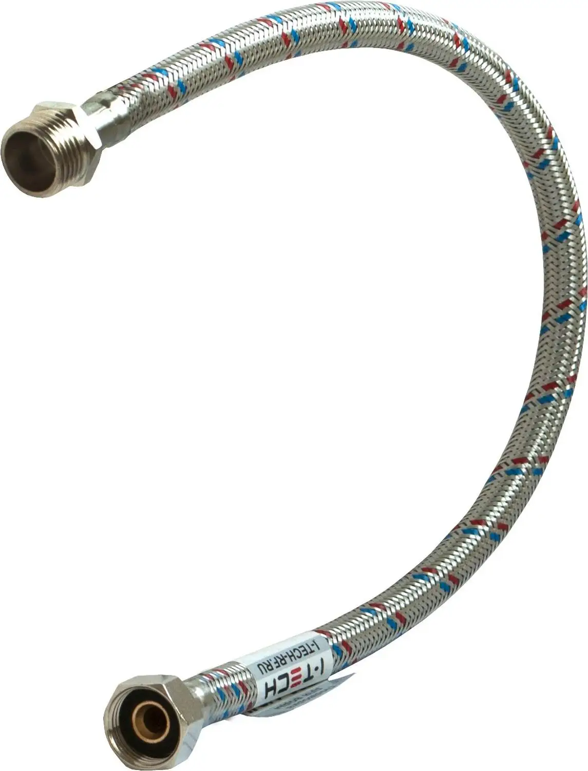 Подводка д/воды I TECH FM 1/2&quot 100 см сталь|Водопроводные шланги| |