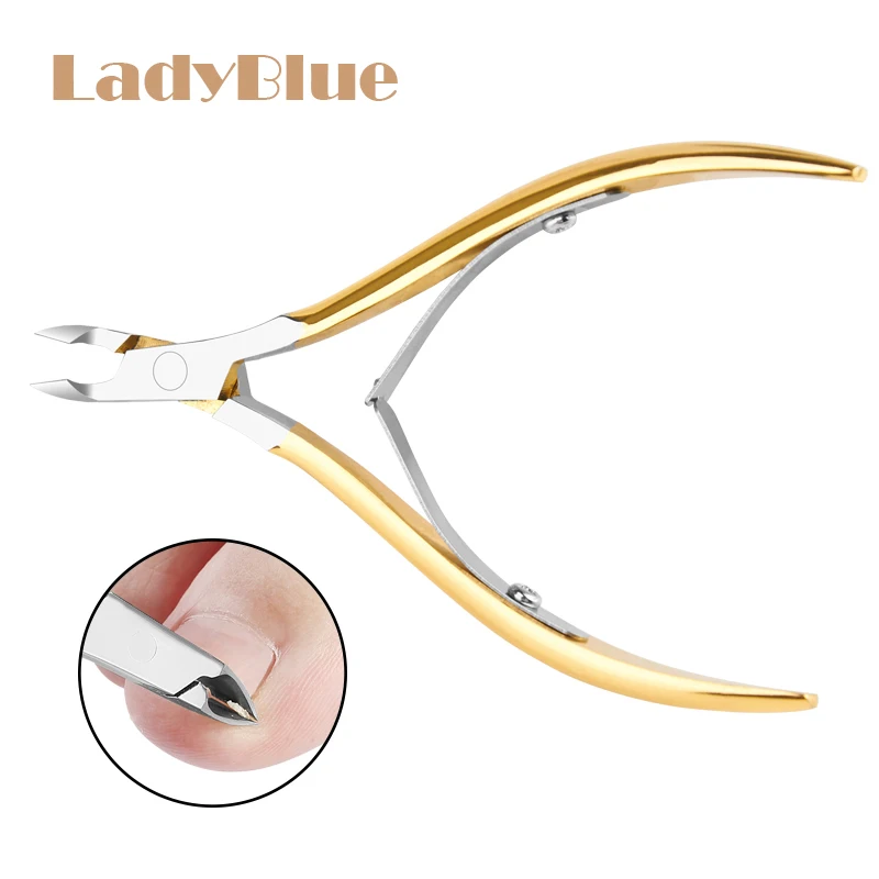Щипцы для ногтей из нержавеющей стали щипцы кутикулы Пинцет удаления
