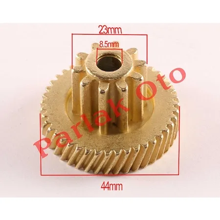 

Heavy Duty Wiper Motor Gear FULL METAL PHASE 6202001 FOR 355353161