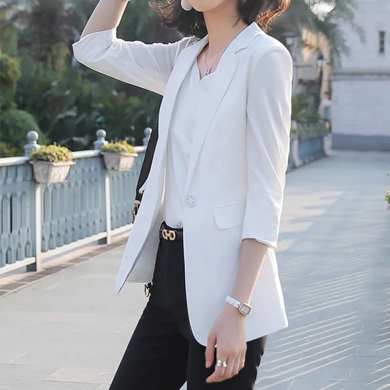 Lenshin женская элегантная модная куртка яркого цвета с карманами приталенный