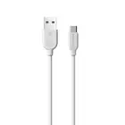 USB кабель BOROFONE BX14 LinkJet MicroUSB, 1м, 2.4A, PVC (белый)