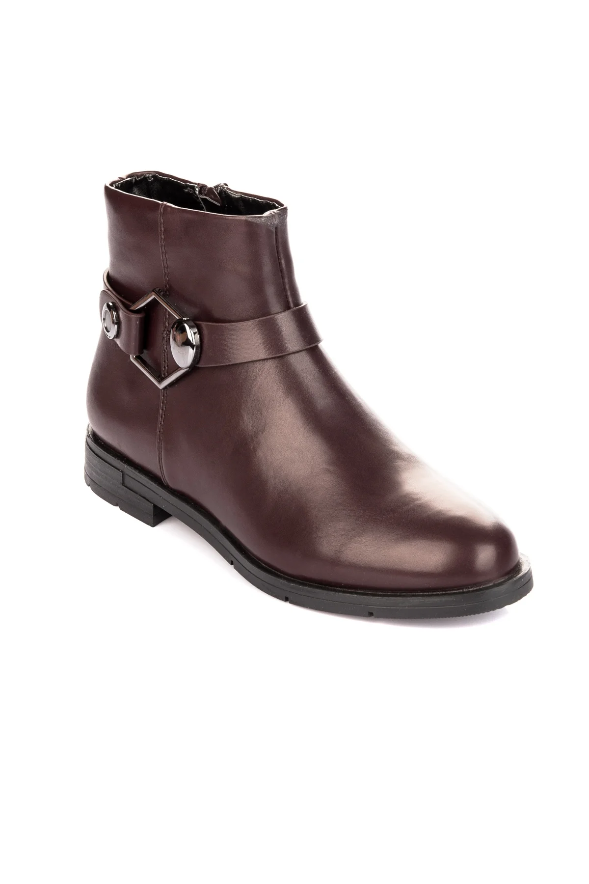 Женские ботинки Derimod бордового цвета |