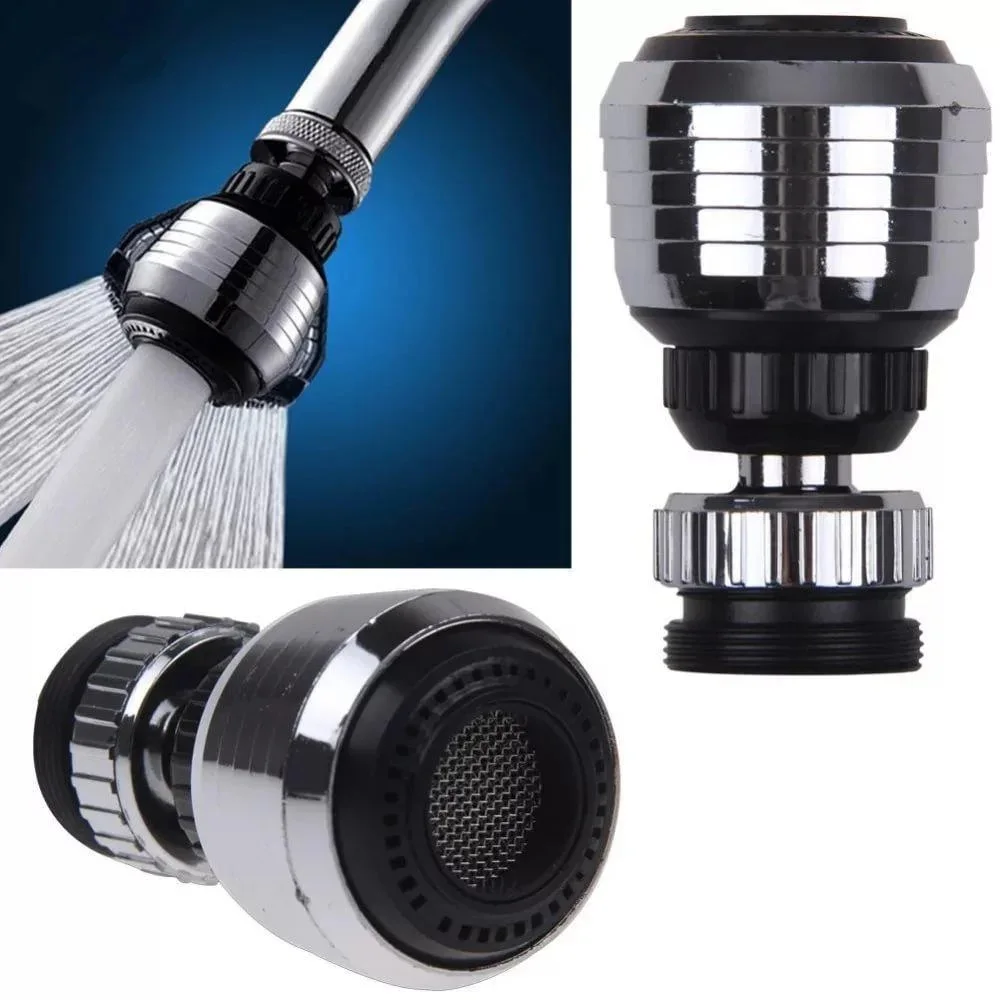 Фильтр-насадка на кран водосберегающая 360 ° Поворотная консоль фильтрующая