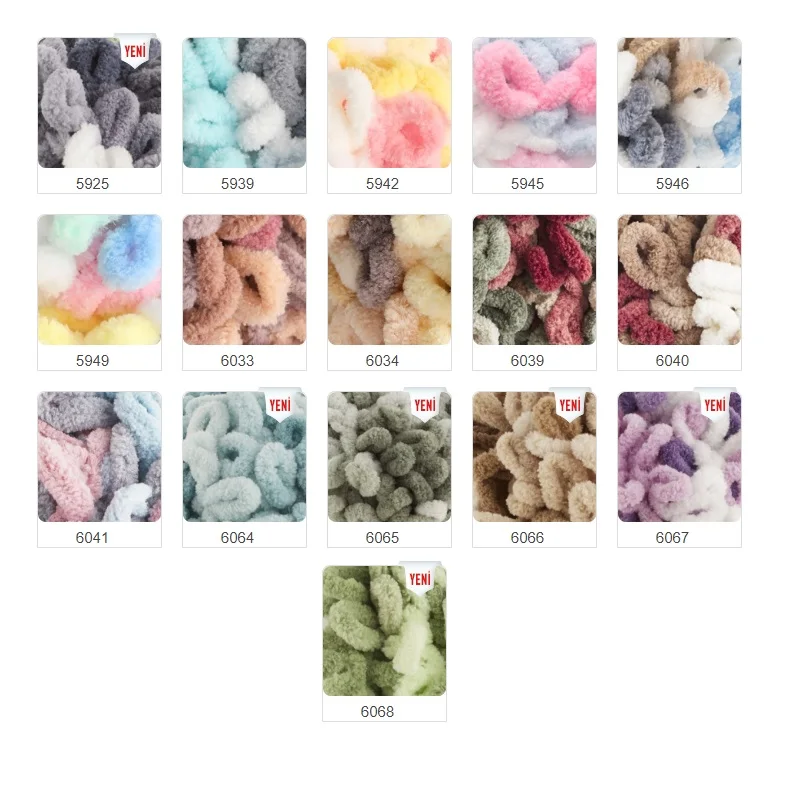 Alize пышные изысканные цвета 100GR пряжи % 100 Микрополиэстер без иглы застежки