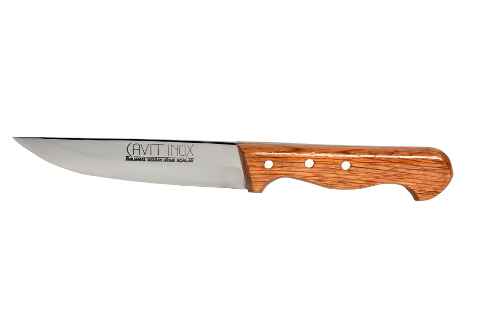 

Kitchen and Butcher Knife 3 Number Wooden Handle