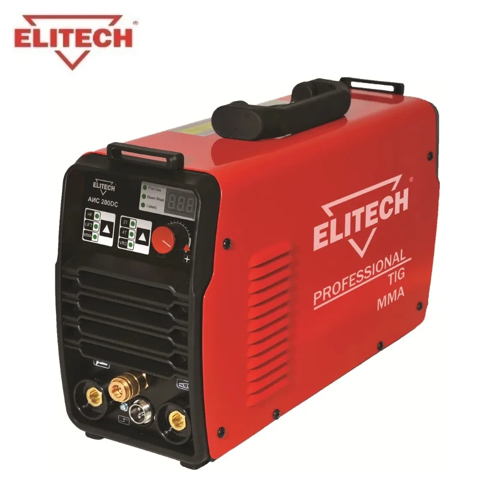 Сварочный инвертор TIG Elitech АИС 200DC|Сварочные аппараты| |