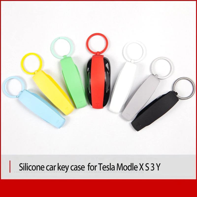 

Чехол для автомобильного ключа для Tesla Model 3 X S Y, Аксессуары для автомобилей, чехол-кобура для оригинального Tesla Model 3 Y S X