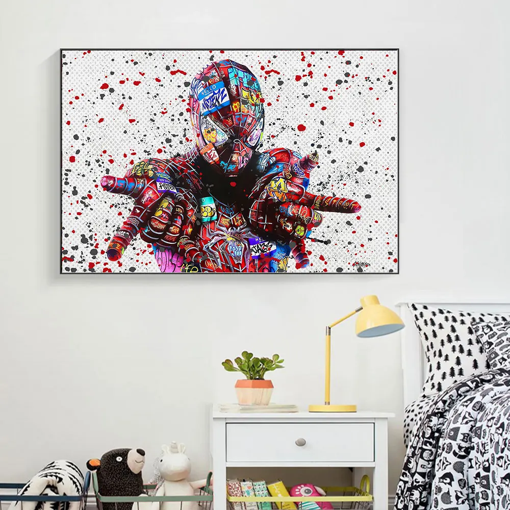 Картина на холсте мстители Человек-паук |