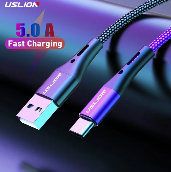 Кабель USB Type-C 5A для Samsung S10 S20 Xiaomi mi 11 | Мобильные телефоны и - Цена: 204.98