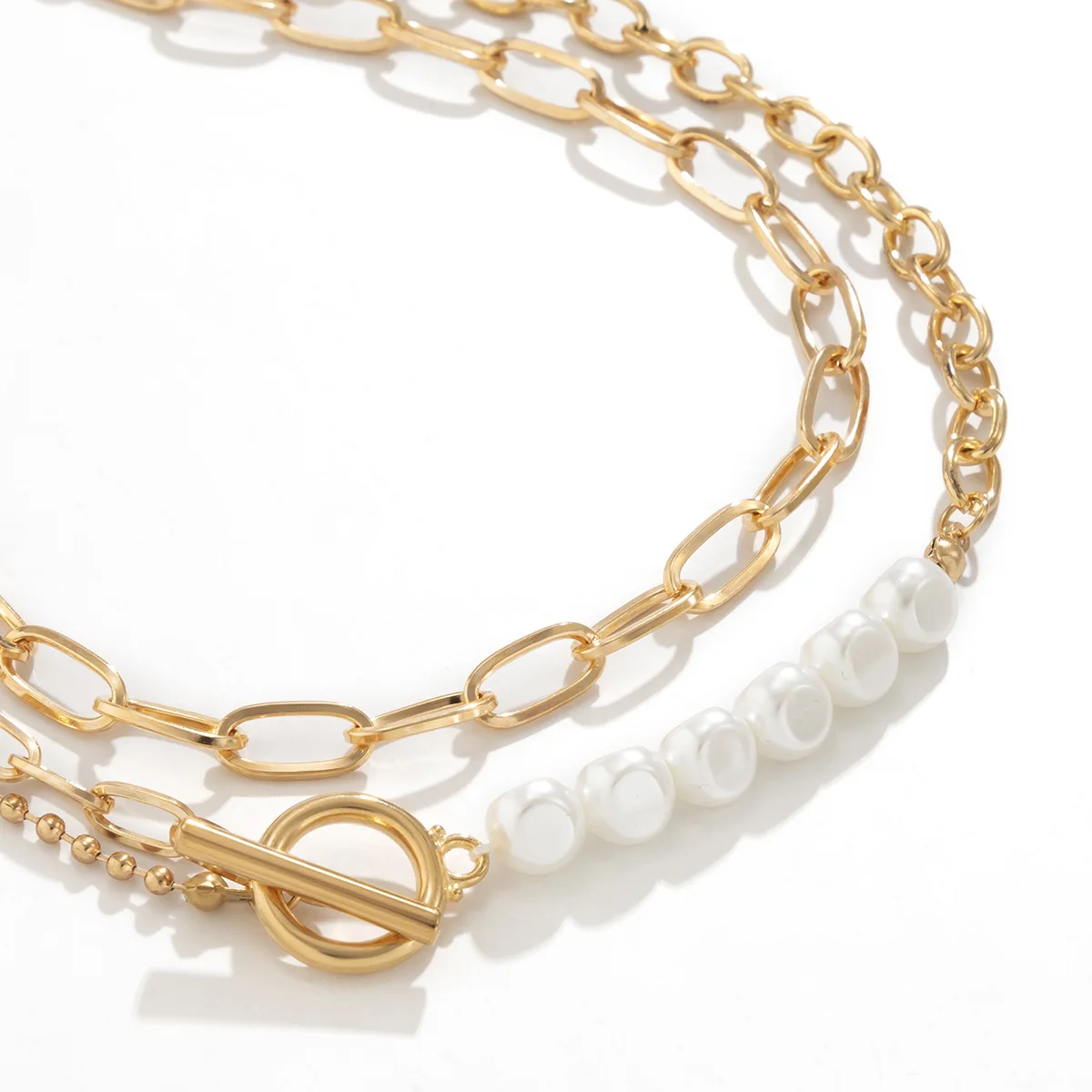 жемчужное ожерелье Комплекты украшений женское колье с подвеской цепочка