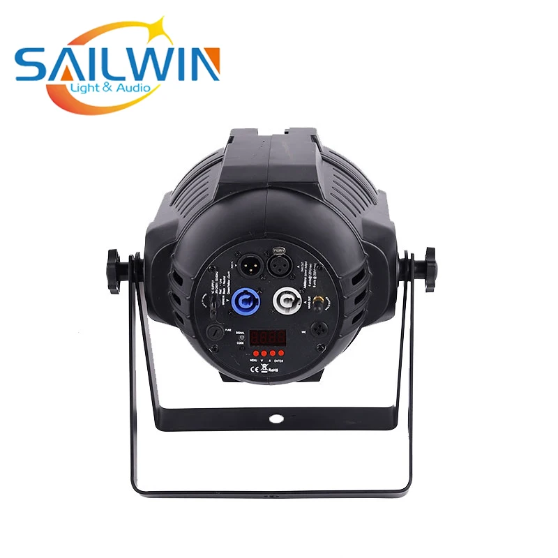 Шестигранная алюминиевая 18*18 Вт 6 в 1 RGBAW UV IRC Беспроводная светодиодная Can с Powercon