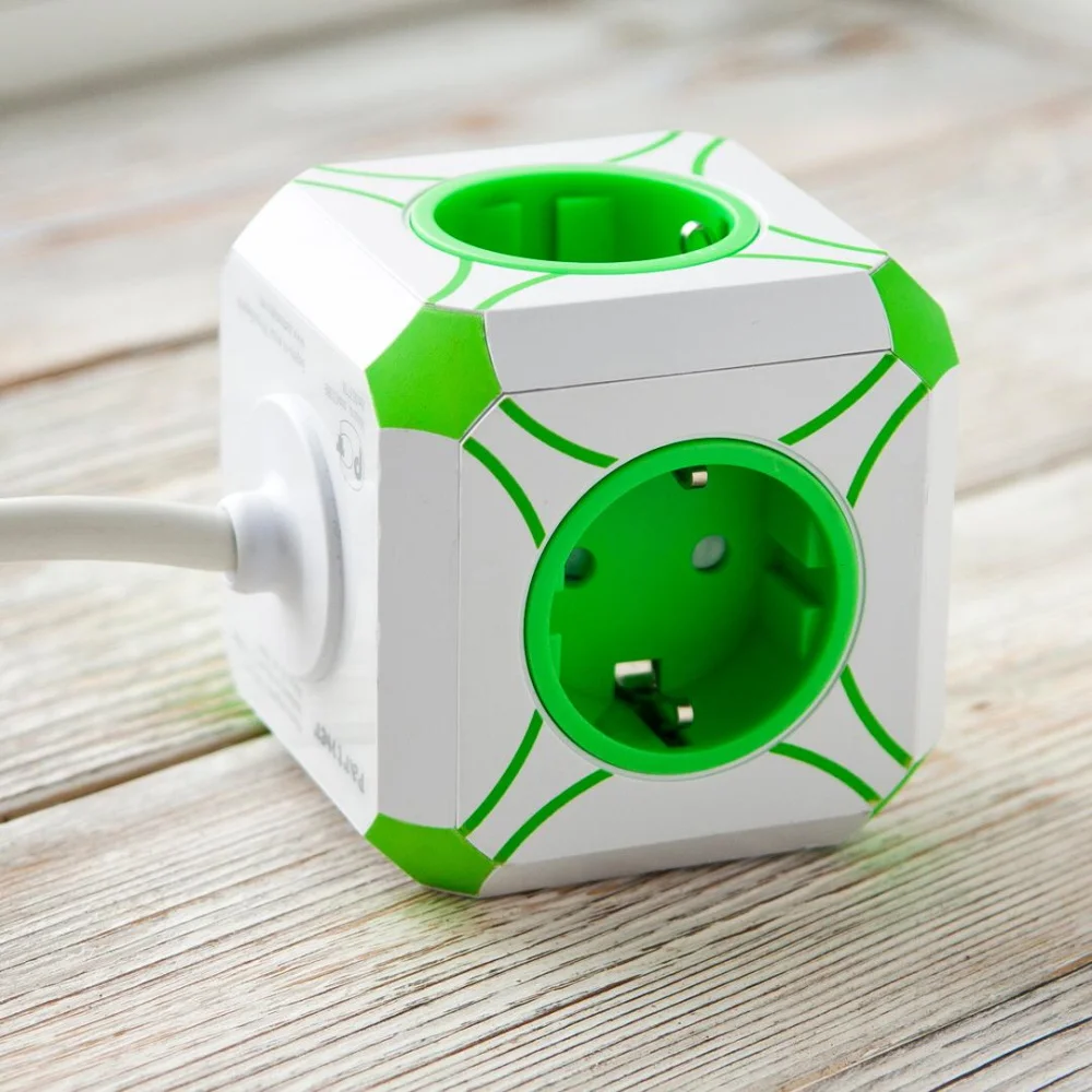 Сетевое зарядное устройство Partner MiniCUBE USB 031770 с удлинителем | Электроника