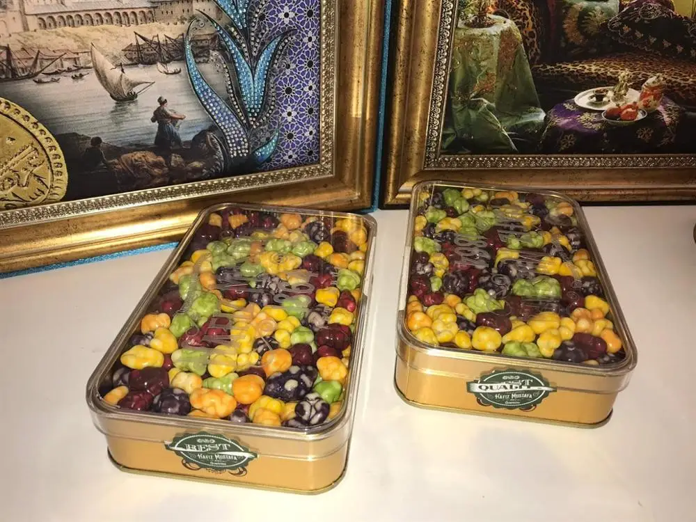 Турецкая традиционная известная марка хафыз Мустафа смешанный драги 1500 гр. (3 шт