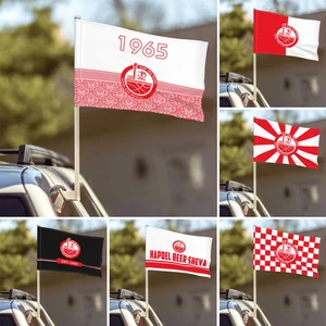 Image for Hapoel Beer Sheva Bc In the Breeze Flag Car Flag - 