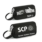 Школьные пеналы SCP Foundation, повседневный светящийся пенал для учеников, сумка для хранения для девочек, косметичка, поклонники, коллекционный подарок