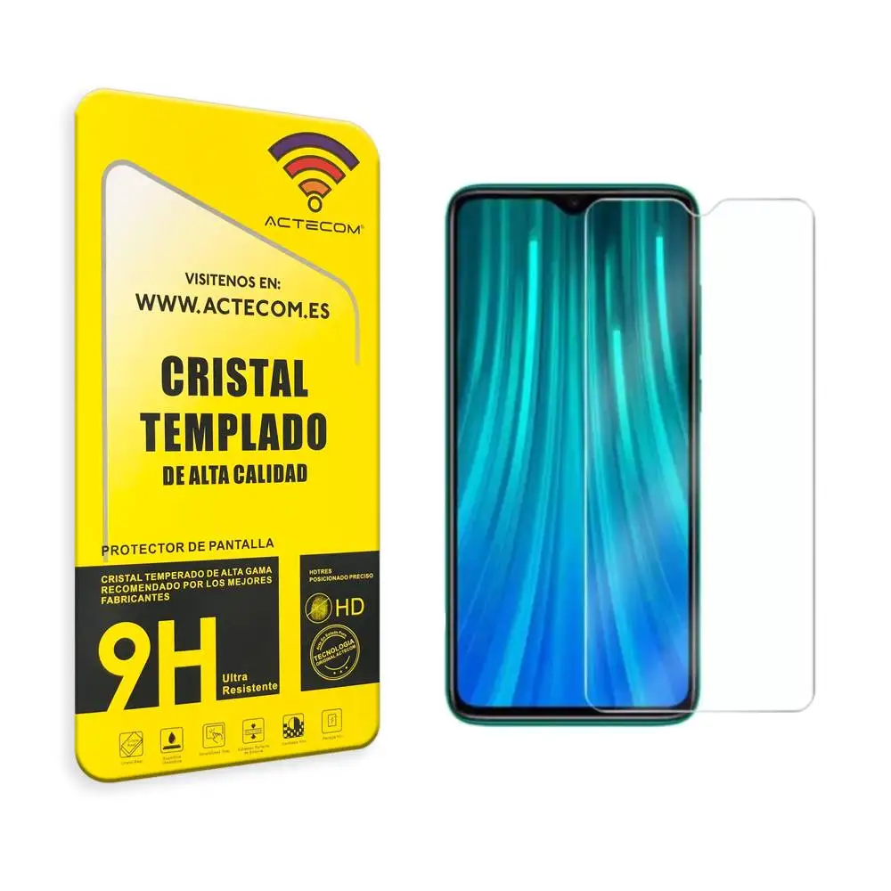 ACTECOM PROTECTOR PANTALLA PARA XIAOMI REDMI 9C CRISTAL VIDRIO TEMPLADO XIAOMI REDMI 9C